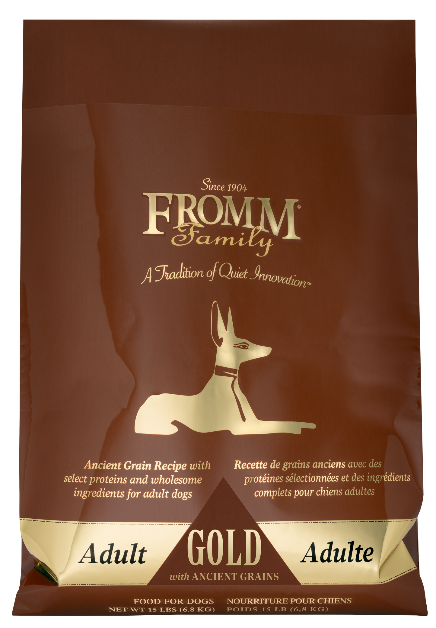 Fromm Family Adult Gold with Ancient Grains Food for Dogs 15 lb