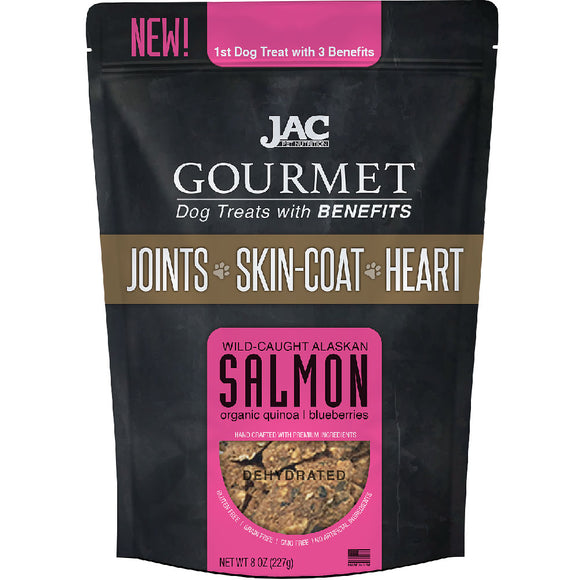 Jac Gourmet Dog Treats Salmon 8oz