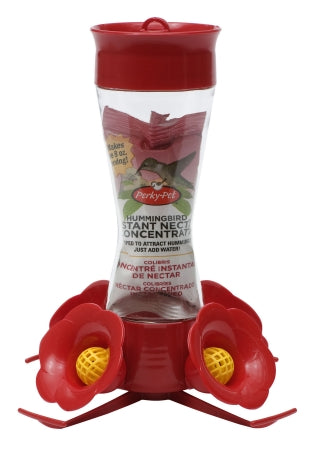 Perky Pet Pinch Waist Glass Hummingbird Feeder 8oz