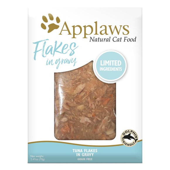 Applaws Pouch Cat Food Grain Free Tuna Gravy 2.47oz