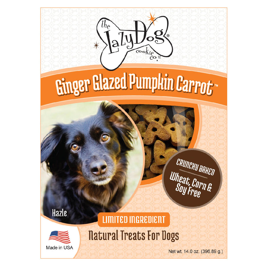 Lazy Dog Cookie Co...... 100% Natural Crunchy Dog Treats Glazed Pumpkin