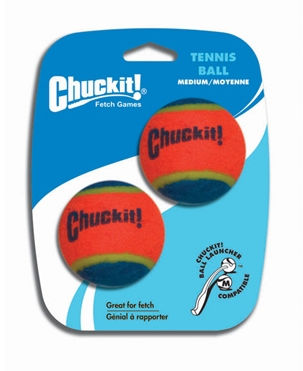Chuckit! Tennis Ball Dog Toy  Medium  2 Count