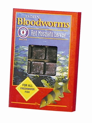 San Francisco Bay Frozen Bloodworm Cubes 100g