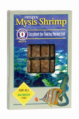 San Francisco Bay Frozen Mysis Shrimp Cubes 100g