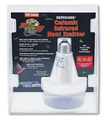 Zoo Med ReptiCare Ceramic Infrared Heat Emitter 150 Watt