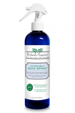 Richard's Organics Pet Skin Spray And Wound Treatment 12 oz