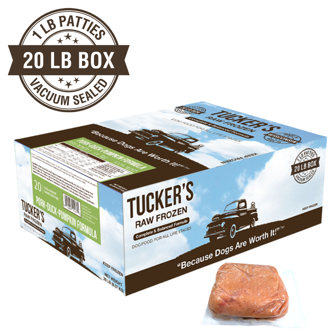 Tucker’s Frozen Duck & Pumpkin 20lb