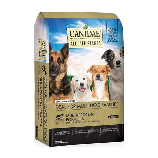 Canidae All Life Stages Multi-Protein Chicken, Turkey, Lamb & Fish Dry Dog Food, 5lb