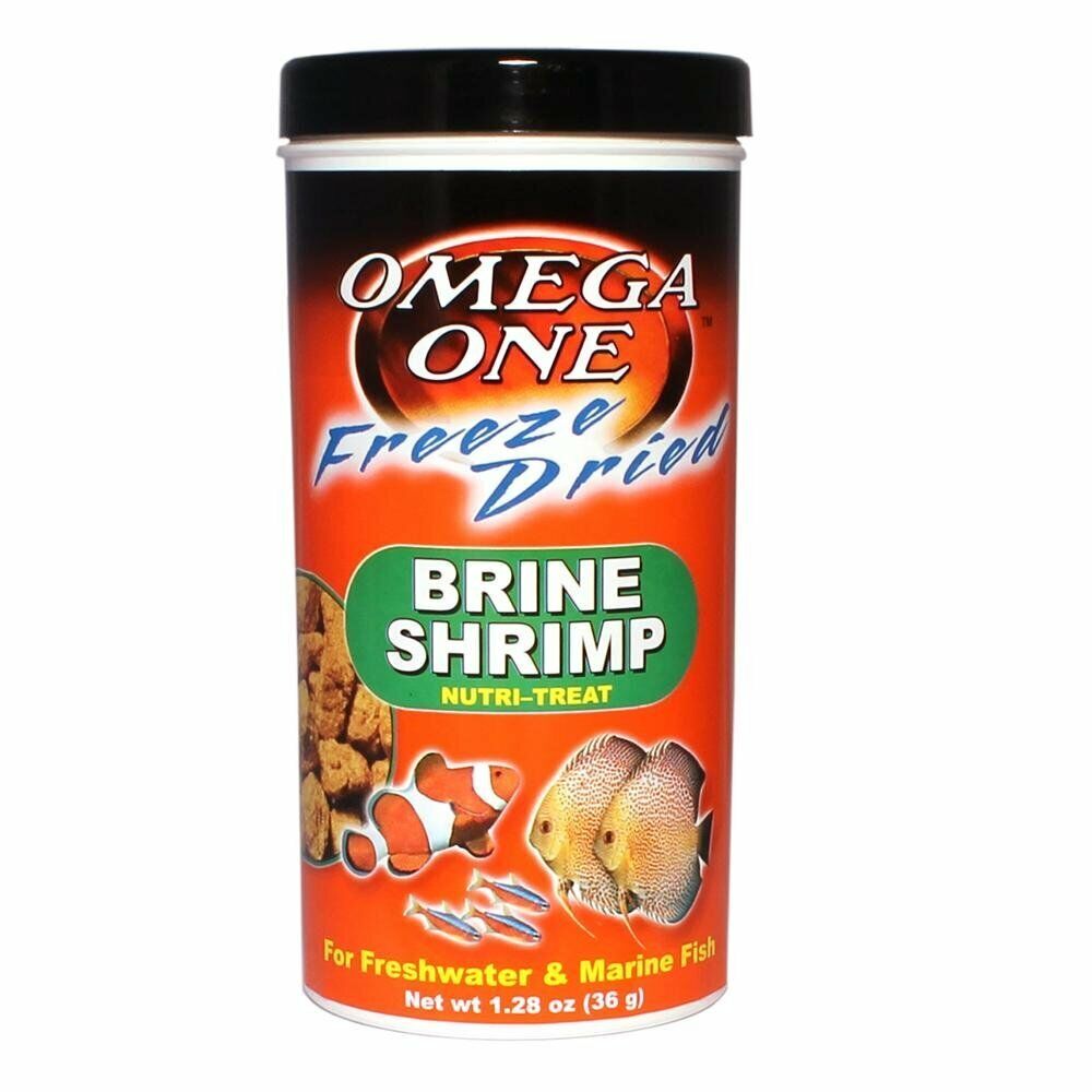 Omega One Freeze-Dried Brine Shrimp Nutri-Treat - 1.28 oz