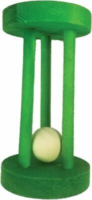 A&E Cage Co Wooden Cylinder Puzzle Chew Toy