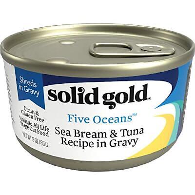 Solid Gold Five Oceans Sea Bream & Tuna Recipe in Gravy