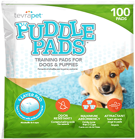 TevraPet Puddle Pads for Dogs 22x22in 100pk