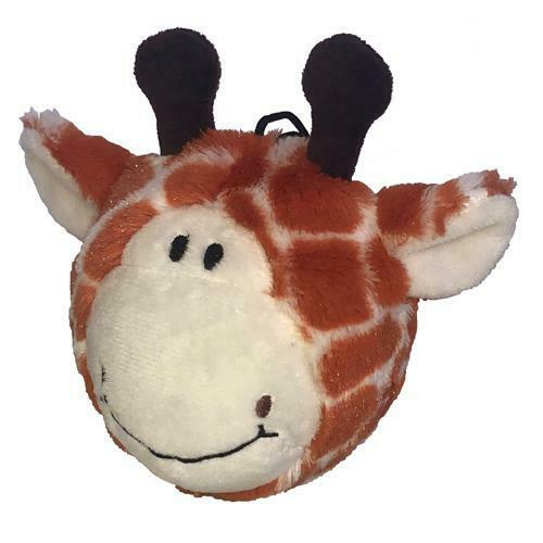Petlou Squeaky Giraffe Ball Dog Toy