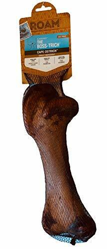 Roam Ostrich Boss-trich Bone Femur for Dogs 14oz