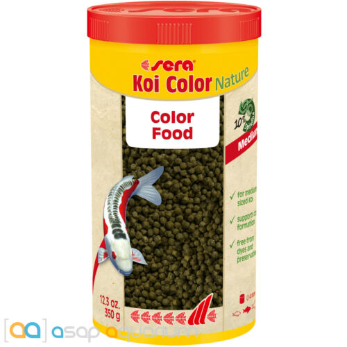 SeraKoi Color Medium (4 Mm) Coloured Food For Kois Between 12 And 25 Cm