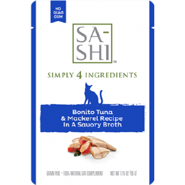 Sa-shi Bonito Tuna & Mackerel Recipe 1.76oz
