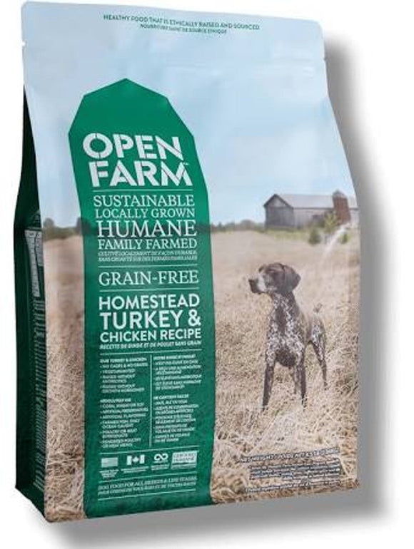 Open Farm Grain-Free Turkey & Chicken Recipe Dry Dog Food, 11Lb