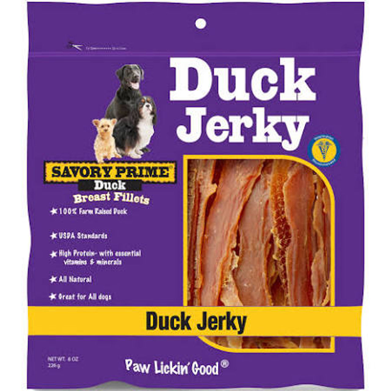 Savory Prime Natural Duck Jerky 8 oz.