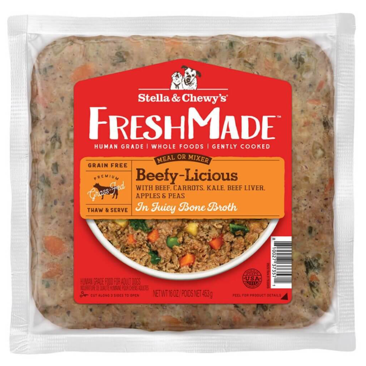Stella & Chewy's Freshmade Beefy-Licious, 16 oz