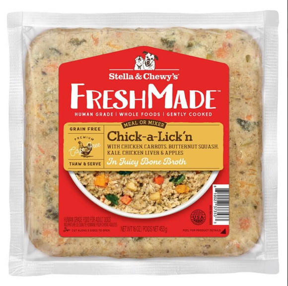 Stella & Chewy's Freshmade Chick-A-Lick'n, 16z