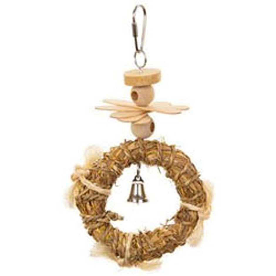 Prevue 62557 Natural Crown Bird Toy