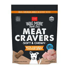 Cloud Star Wagmore Soft n' Chewy Meat Craver Chicken Soft Dog Chews 5oz