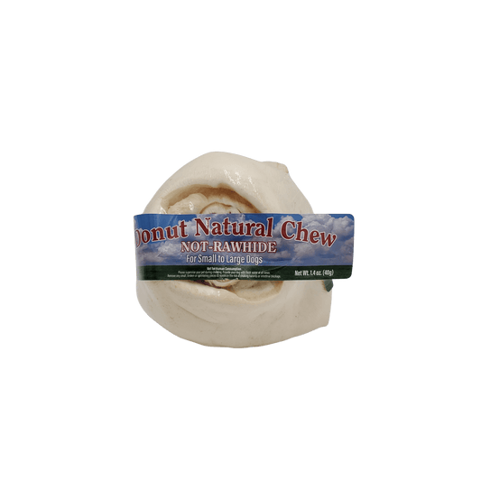 Nature's Own USA Not-Rawhide Donut  Dog Chew Treat Beef Large