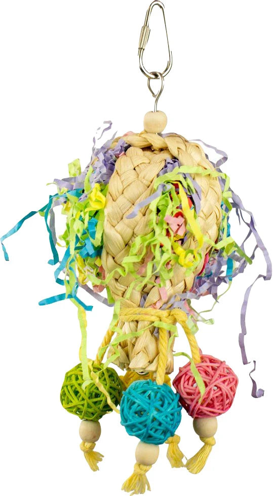 A & E Cages Happy Beaks Balloon Burst Bird Toy