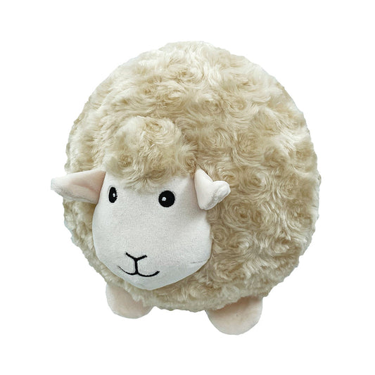 Petlou Plush Dog Toy Lamb Ball 8in