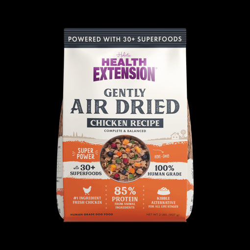 Health Extension Gently Air Dried Chicken Recipe Dog Food 2lb