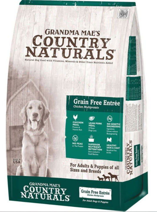 Grandma Mae's Country Naturals Multi-Protein Grain Free Dog Food 14oz