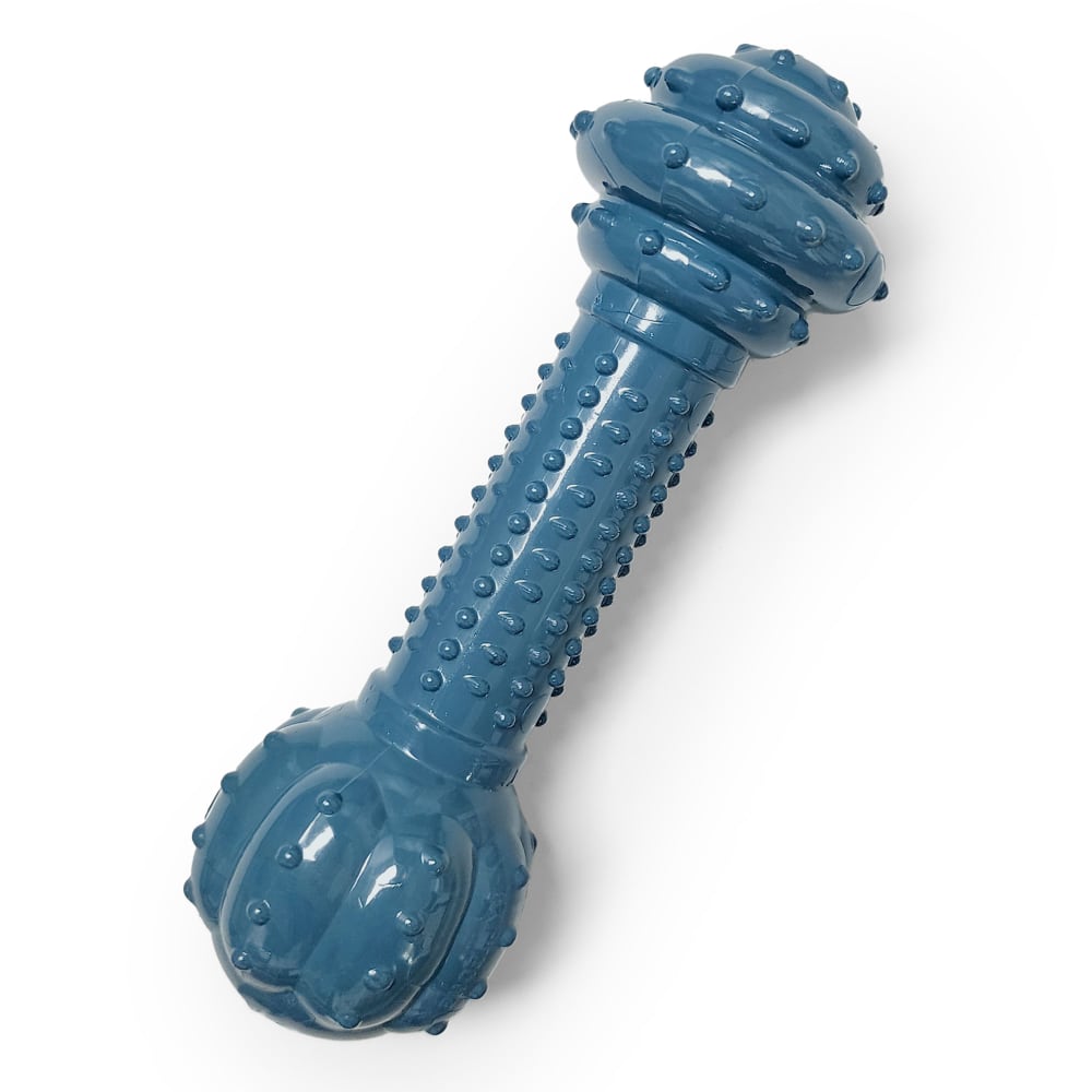 Nylabone Power Chew Love Our Oceans Barbell Dog Chew Toy Medium