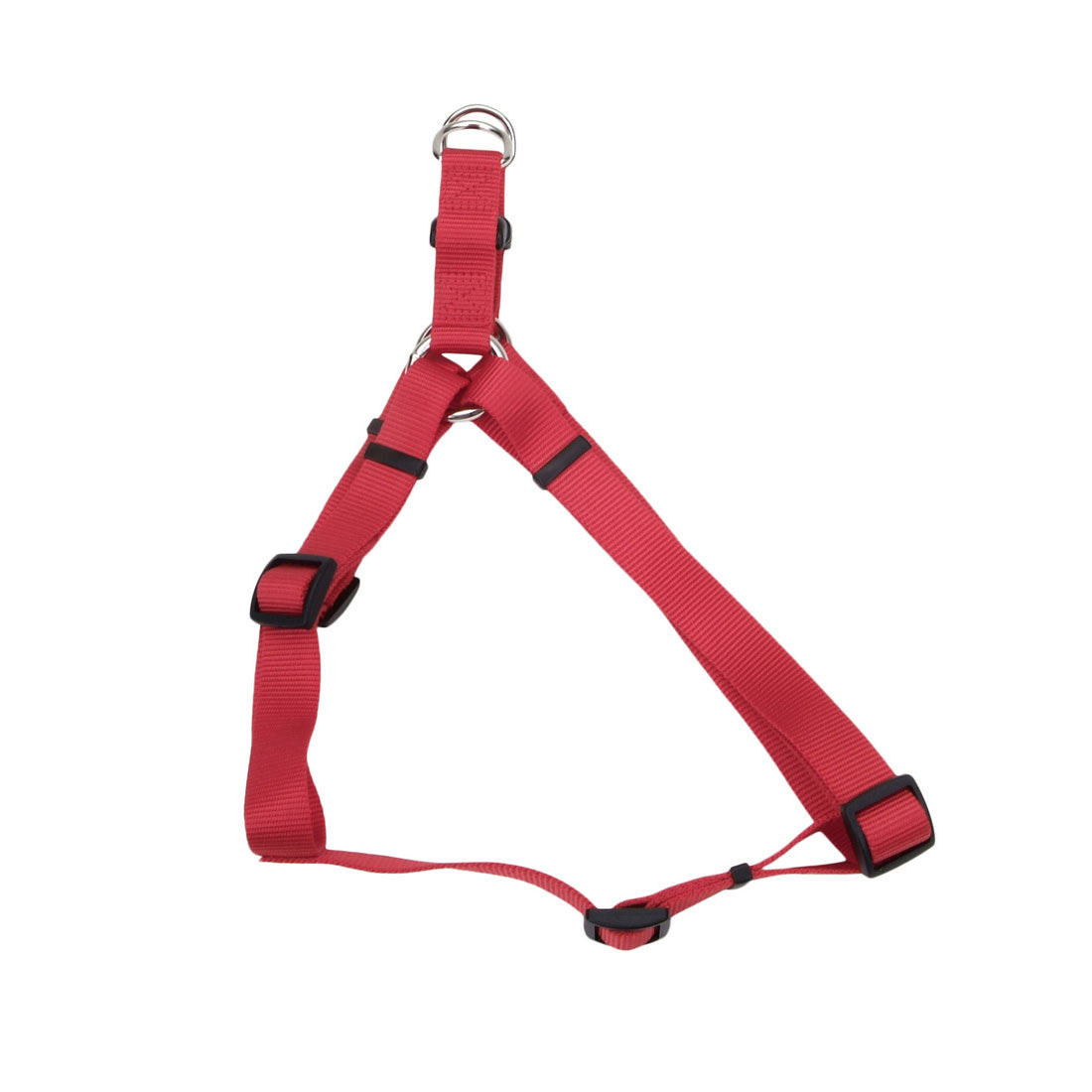 Coastal Comfort Wrap Adjustable Dog Harness, Red, Extra Small - 3/8in x 12-18in