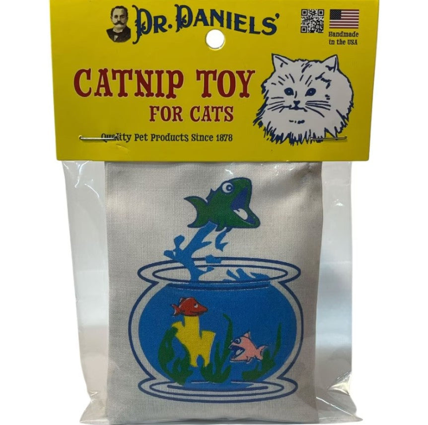 Dr. Daniels Fish Bowl Bag Catnip Toy
