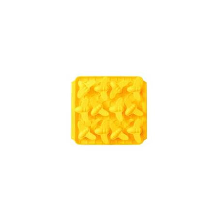 Tall Tails Dog Toy Forage Mat Silicone Bee Yellow 8.5in