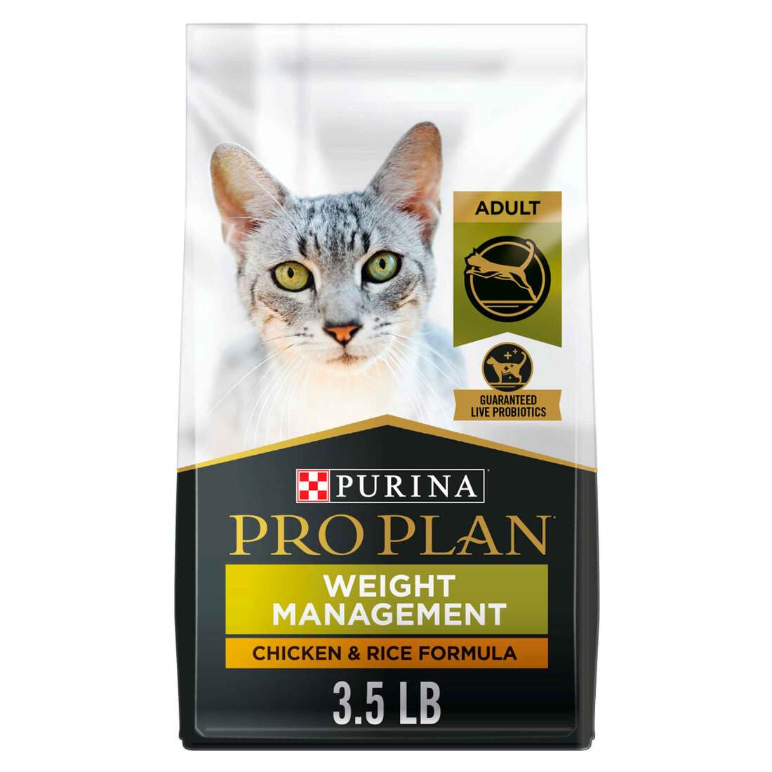 Pro Plan Weight Management Formula Cat Food, 3.5 Lb