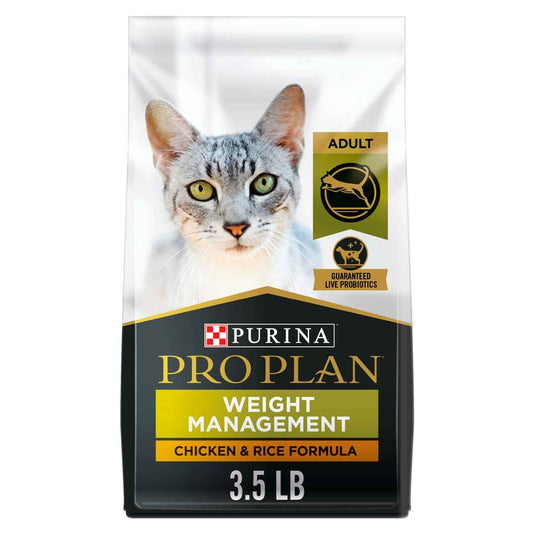 Pro Plan Weight Management Formula Cat Food, 3.5 Lb