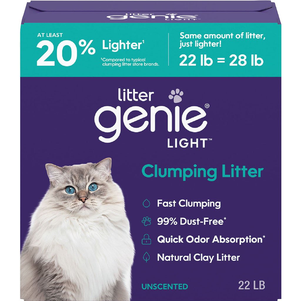 Litter Genie Light Clumping Clay Litter 22lb