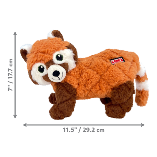 Kong Dog Toy Scampers Red Panda Medium