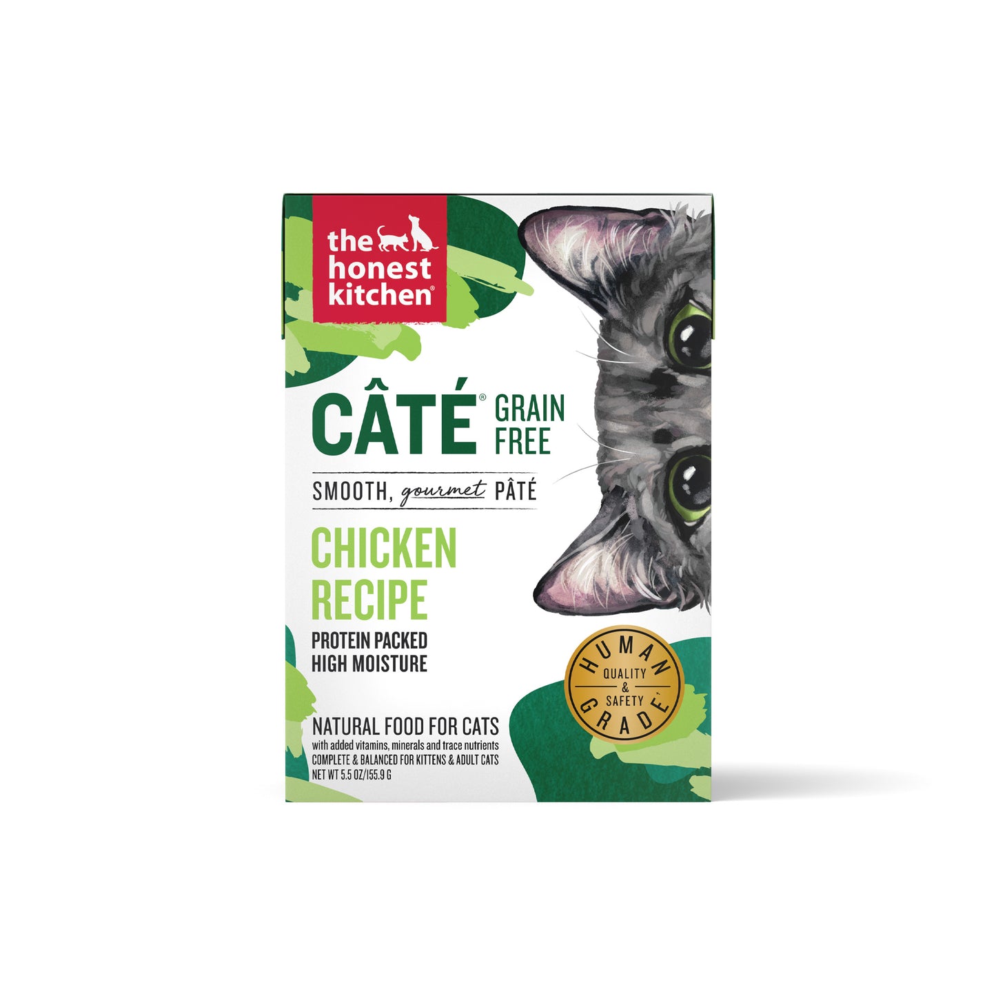 The Honest Kitchen Câté Grain Free Chicken Pâté Wet Cat Food 5.5oz