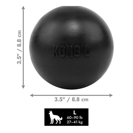 Kong Dog Toy Extreme Ball with Hole Large