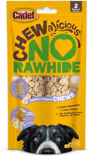 IMS Cadet No Hide Dog Chew Layered Oat 2pk