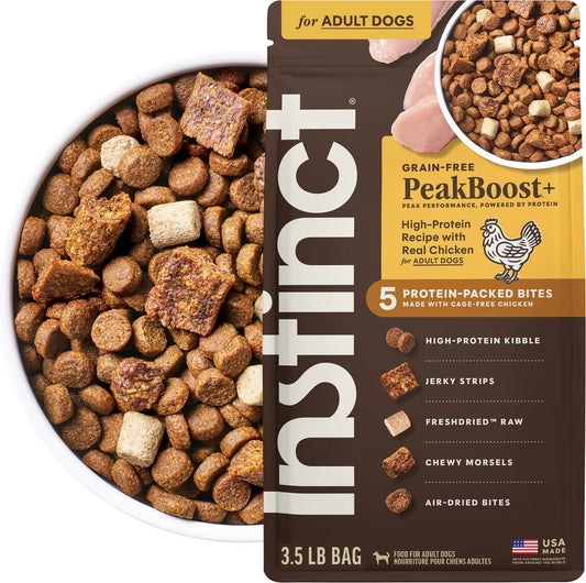 Instinct PeakBoost Grain Free Dog Food Chicken 3.5lbs