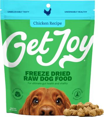 Get Joy Chicken Recipe Freeze-Dried Raw Dog Food 16 oz bag