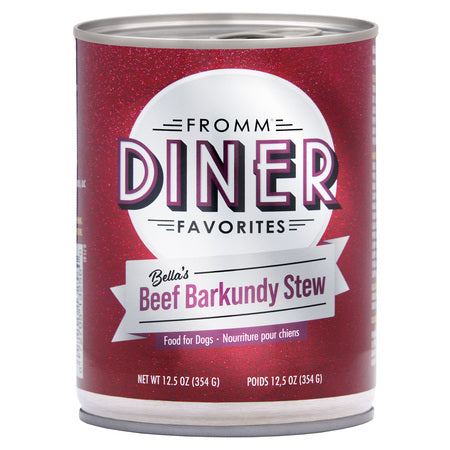 Fromm Dog Can Diner Classics Beef Barkundy Stew 12.5 oz