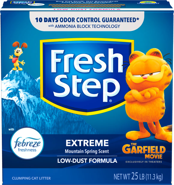 Fresh Step Extreme Scented Clumping Cat Litter 25lb