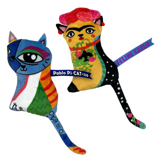 Kong for Cats Artz Kahlo / Dali 2-Pack