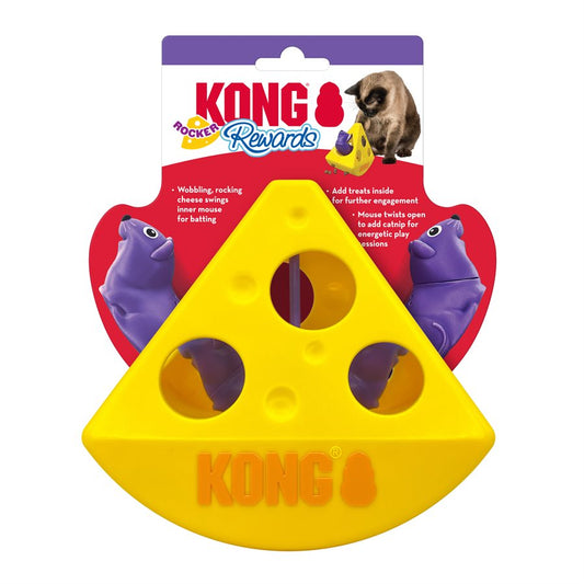 Kong for Cats Rewards Rocker Cheese