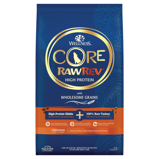 Wellness CORE RawRev Wholesome Grains Original Recipe 20lb Bag