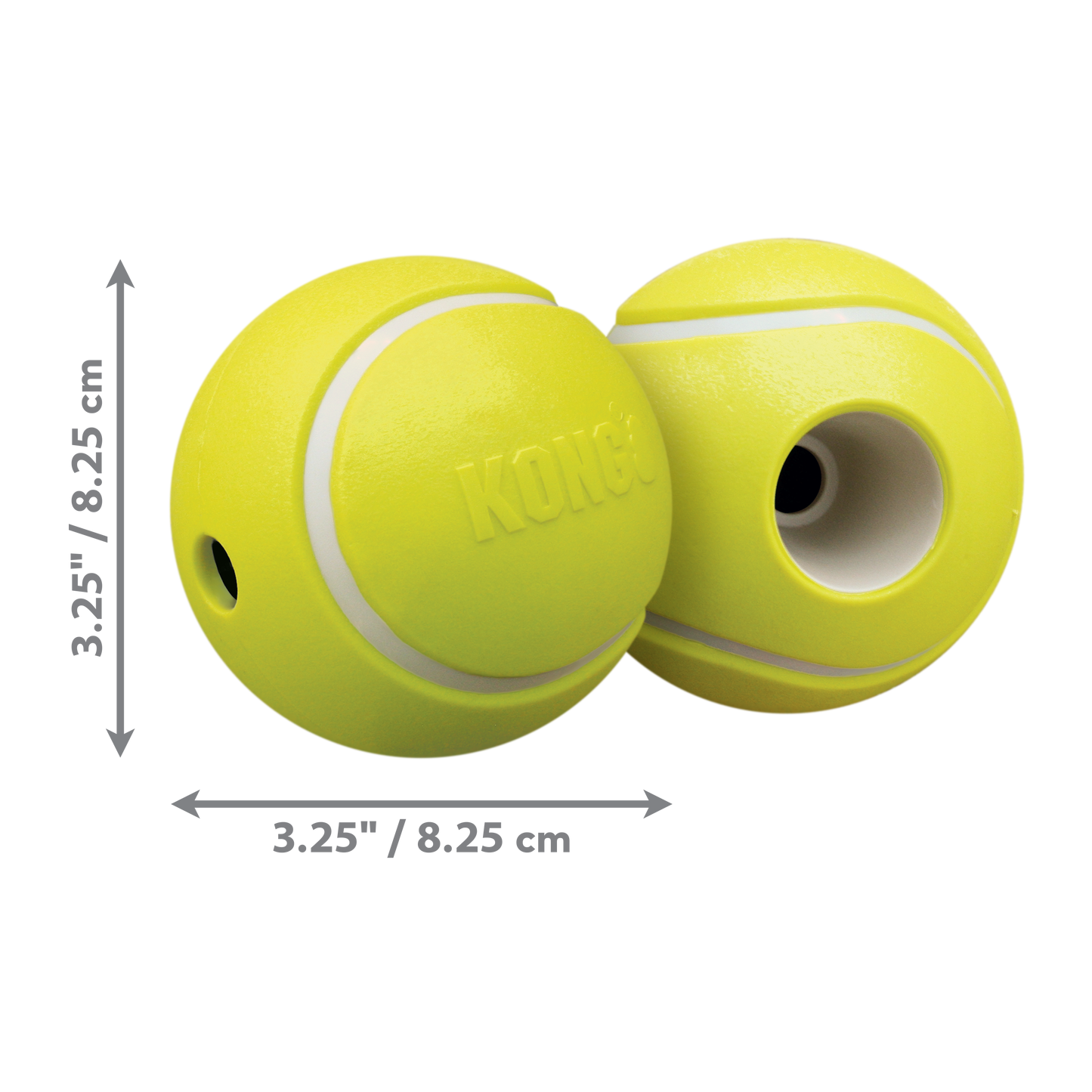 Kong Dog Toy Rewards Tennis Large Treat Dispenser